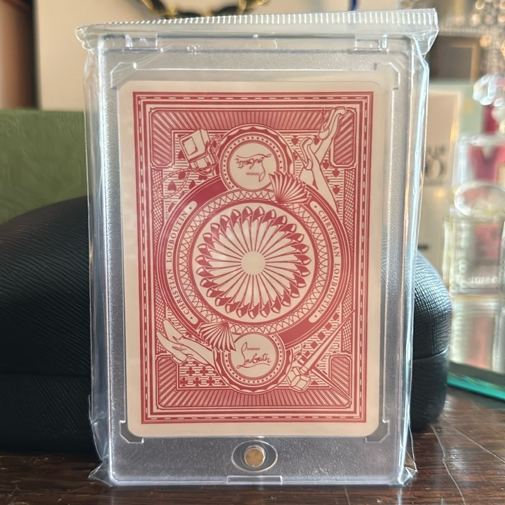 Christina Louboutin limited edition playing card Ace of Hearts